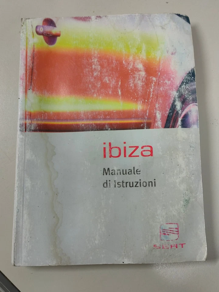 Libretto Uso e Manutenzione SEAT IBIZA  anno 2000 - Immagine 2 di 4