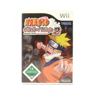 Nintendo Wii Spiel - Naruto Shippuden: Clash of Ninja Revolution 2 DE mit OVP