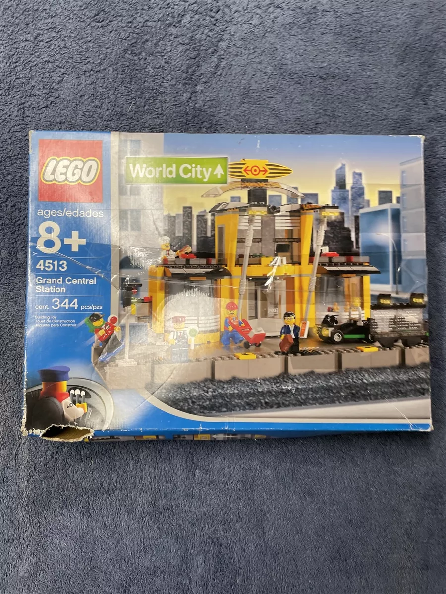 Lejlighedsvis Sandet voksen LEGO World City 4513 Grand Central Station 97.38% Complete W/Box &amp;  Instructions | eBay