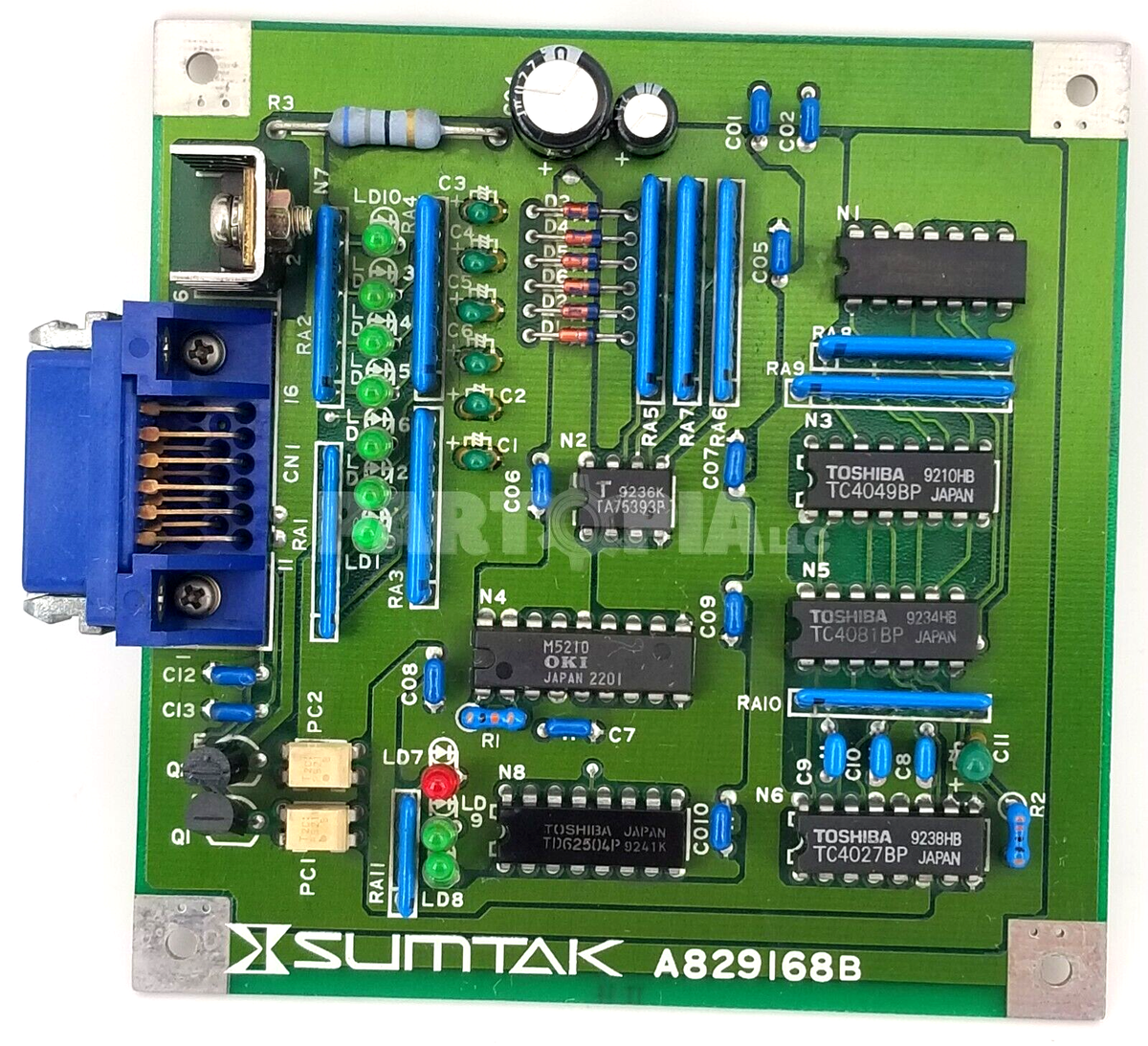 psa10 ドサイドン ホロ DP Sumtak A829168B Circuit Encoder Board | eBay