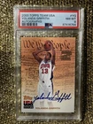 Yolanda Griffith 2000 Topps Team USA #YG WNBA  We The People Autograph Auto PSA