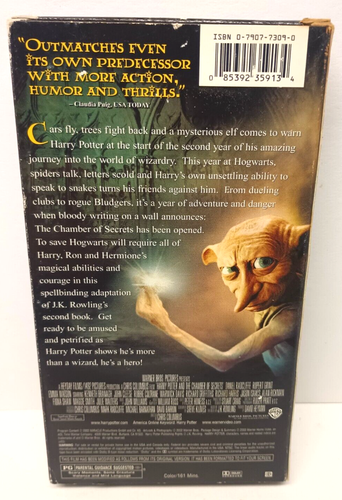 Harry Potter and the Chamber of Secrets YEAR TWO (VHS, 2003) EMMA WATSON - Picture 2 of 8