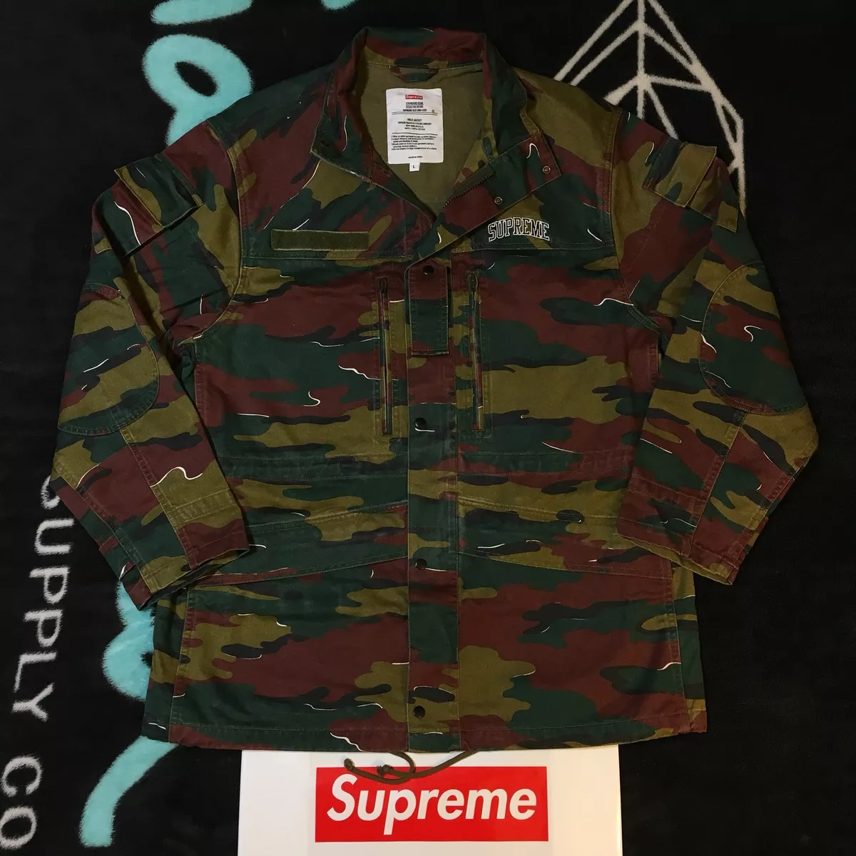 SUPREME INFANTRY JACKET (LARGE) (JIGSAW CAMO) SS18 SCARFACE UNDERCOVER  COACHES