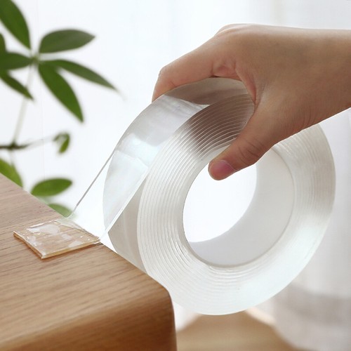 Transparent Magic Nano Tape Double Sided Grip Reusable Home Tape Traceless Glue - Picture 6 of 8