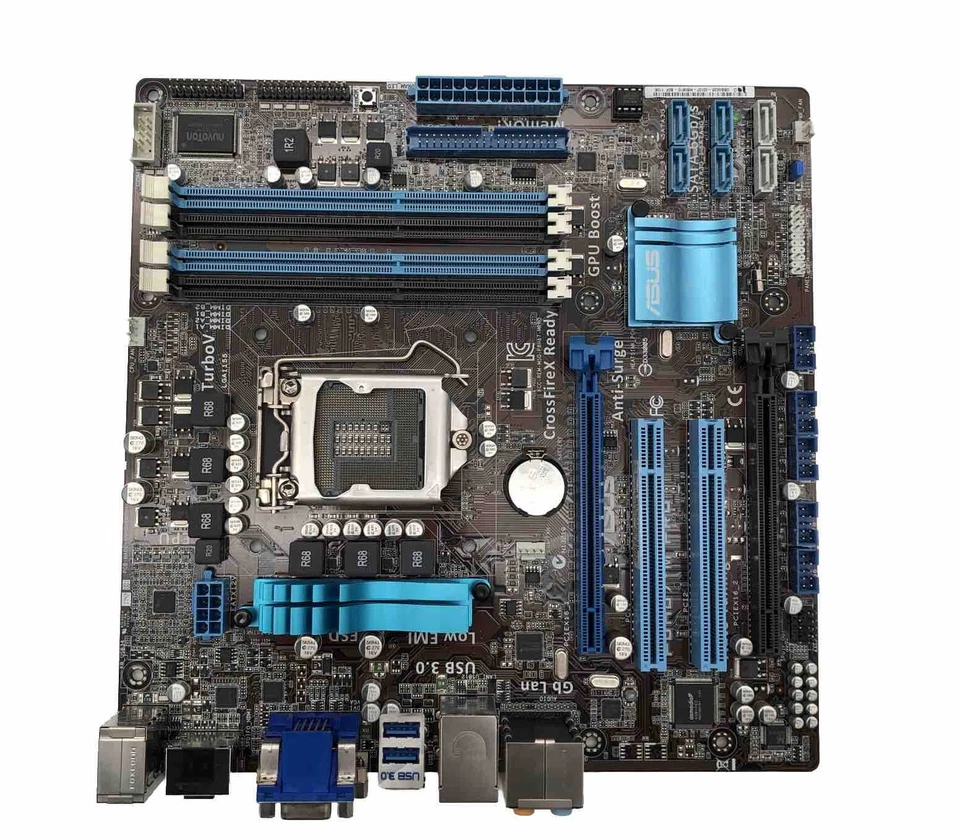ASUS P8H67-M PRO | scheda madre mATX LGA1155 | Intel H67 | USB 3.0 SATA III - Immagine 2 di 3