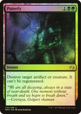 MTG FOIL Putrefy  - Modern Masters 2017 #179