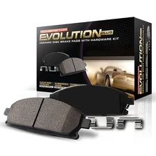 Powerstop     Power Stop 17 1260  Z17 Front Ceramic Brake Pads With Hardware
