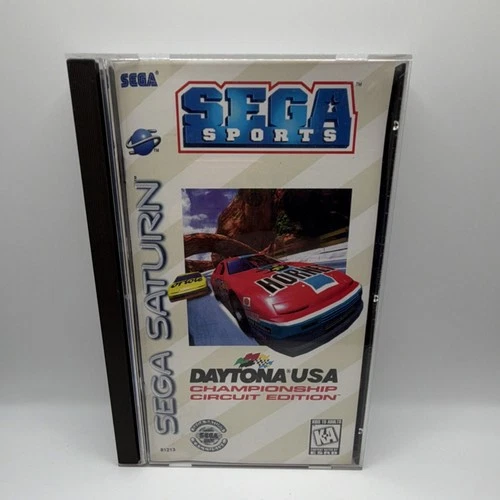 Sega Saturn Daytona USA Championship Circuit Edition Complete Manual Racing NTS…