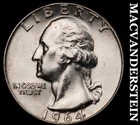1964 Washington Quarter- Silver Choice Gem Brilliant Uncirculated #i8611