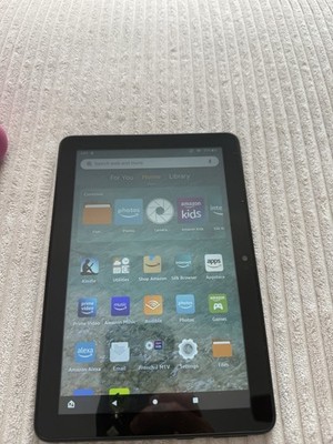 Amazon Fire Tablet Black Wi-Fi Fire OS LCD Display Color Screen