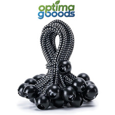 30 Pack 6” Ball Bungee Cords Heavy Duty Tarp Tie Down Canopy Camping Awning.