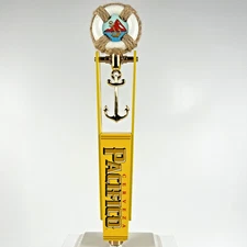 Pacifico Cerveza Double Sided Swinging Brass Anchor Beer Tap Handle 12"