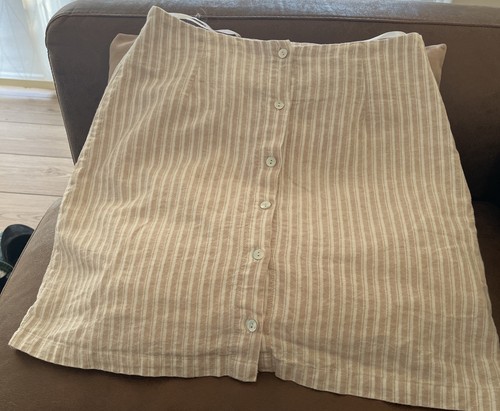 Golden Breed Vintage Skirt Button Up Fully Lined 43CmL 35cms W Great Condition