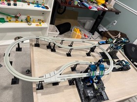 LEGO 6991 Space Unitron Monorail Transport Base. (Complete, but only 1 mini fig)