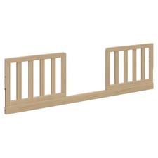 Stork Craft USA Universal Wood Toddler Safety Guardrail Kit in Driftwood