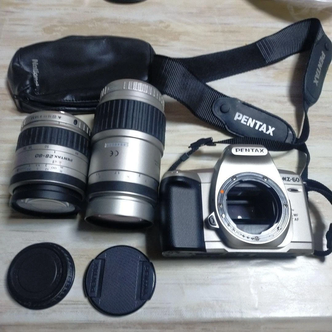 PENTAX MZ-60　SMCレンズ　カメラケース　スタンド付き Pentax MZ-60 Film Cameras for sale | eBay