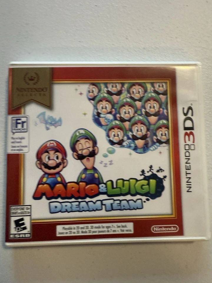 Mario and Luigi Dream Team (Nintendo 3DS, 2013) Complete Tested Authentic Game - Image 3 of 4