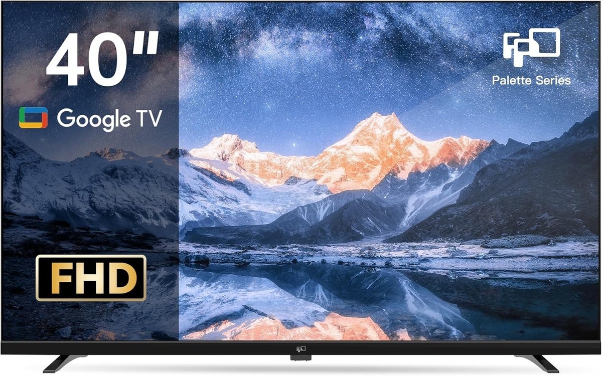 40-Inch 1080p Smart TV with Google TV, Chromecast & Voice Remote