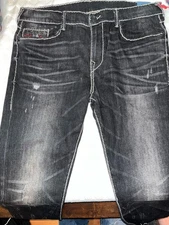 True Religion Style: MDAAZ421X Size 38, Rocco Cable Stitch Men
