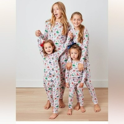 PrintFresh Kids Nutcracker Dreams Christmas Holiday Cotton Pajama Set - 2
