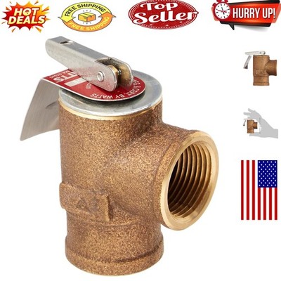 Bronze 30 PSI ASME Relief Valve for Small Boilers