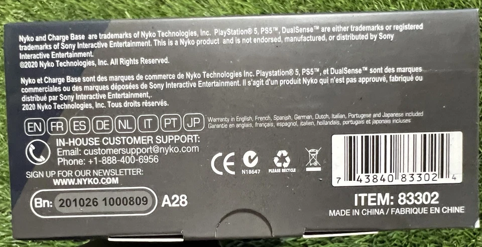 Nyko DualSense PS5 Controller Charge Base Dock (PlayStation 5, PS5, USB) Sealed - Image 3 of 4