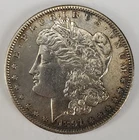 1891 S Morgan Silver Dollar  90% SILVER  $1 Coin AU San Francisco