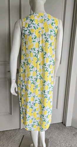 Cupio ärmelloses Sommerkleid Zitronenmuster ärmellos Gr. M - Bild 5 von 11