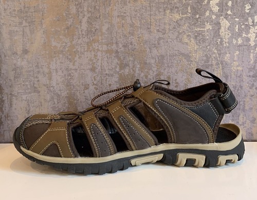 Hi-Tec braune Sandalen Cove Breeze UK 11 Herren Wandern Walking Riemen Slipper - Bild 7 von 10