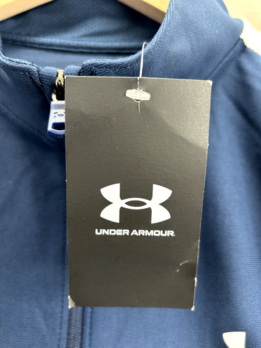 Under Armour Mens Blue Jacket Twister Fitted Long Sleeve Mock Neck Size NWT L - Picture 6 of 13