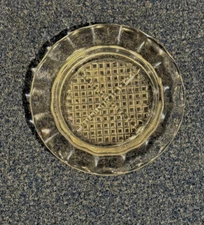 Round Glass Clear Ash Tray