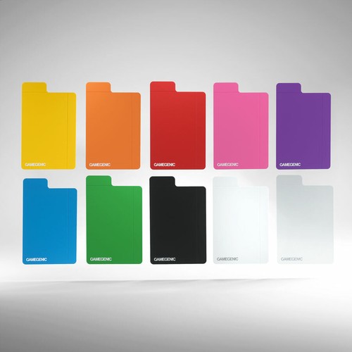 100 Gamegenic Flex Trading Card Dividers Multicolour 66mm x 104mm 10x 10ct - Picture 5 of 8
