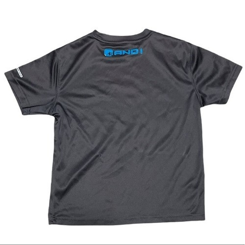 And1 Kids Tee Size Small Gray Graphic Print Short Sleeve - Picture 2 of 7