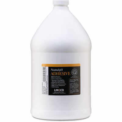 Lineco White Neutral pH Adhesive One Gallon Bottle