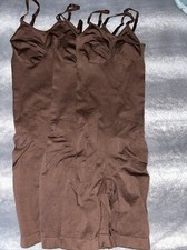 Ladies Shapewear Bodysuit Tummy Control Butt Lifter Size Small -qty of 3