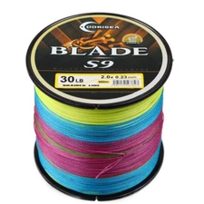 9 Strands Dorisea 300M-1000M Blade Blue Dynema Pe Round Braid Fishing Line