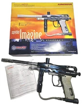 IOB Spyder Imagine Electronic E Grip Paintball Gun Barrel Manual Semi Full 3 & 6