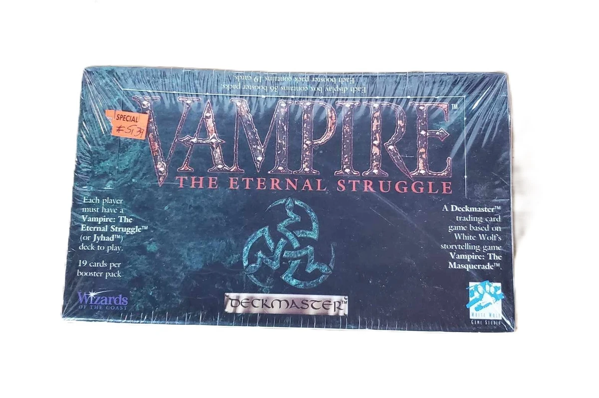 Vampire: The Eternal Struggle Sealed Collectible Card Game Decks