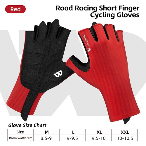 WEST BIKING Breathable Anti-slip Sports Gloves Road Cycling Half Finger Gloves - Picture 31 of 32