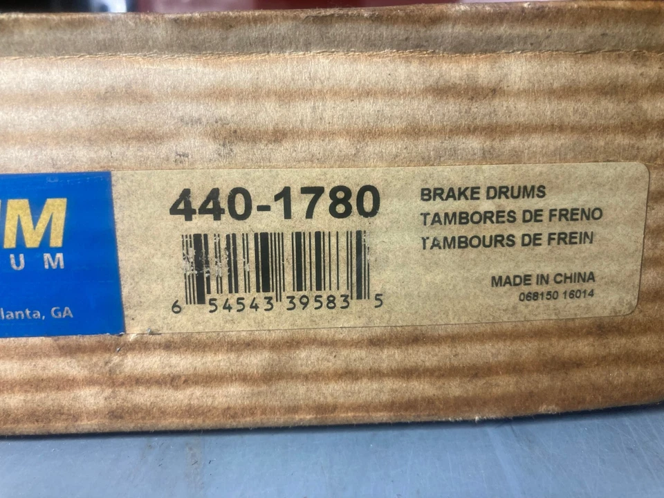 Tambor de freno NAPA Premium 4401780 para Honda Fit 01-05 Honda Civic 09-14 Foto 2 de 2