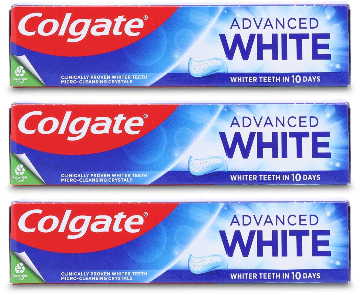 Colgate White Advanced Teeth Ning Toothpaste 75Ml - Image 2