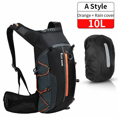 West Biking 10L Radfahren Sport Hydratation Pack Rucksack Tasche Wasserdicht - Bild 35 von 40