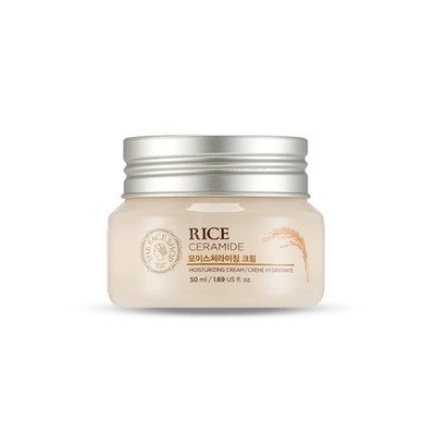The Face Shop Rice Ceramide Moisturizing Cream - Rice Extract + Rice Bran Oil