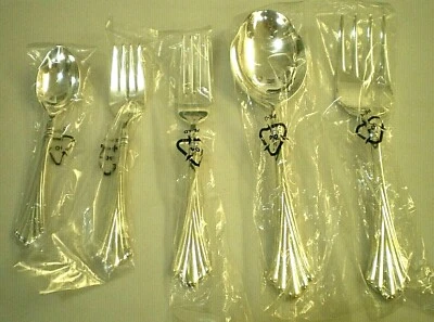 WM. ROGERS & SON BY INTERNATIONAL SILVER ROYAL PLUME~ Wm. Rogers & Son SILVER PLATED Flatware ~NEW IN WRAPPERS!~ (Choice)