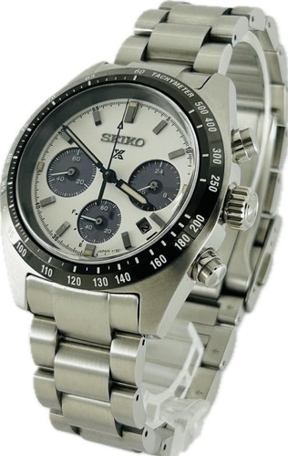 Discount Seiko Prospex Speedtimer V192-0AF0 Solar Mens Watch Near Mint A1406