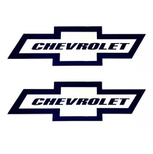 Chevy Bow tie high quality vinyl decal chevy chevrolet camaro silverado impala
