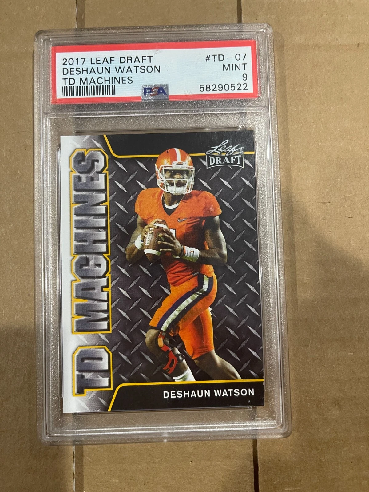 Deshaun Watson Leaf Draft TD Machines #TD07 Base