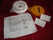 New NO BOX Evriholder Microwave Potato Chip Maker Gadget Healthy Alternative