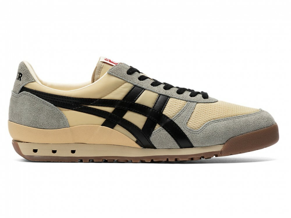 Asics Onitsuka Tiger ULTIMATE 81 NM 1183B536 PUTTY/BLACK With Shoe Bag