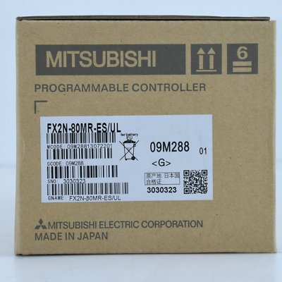 1PC Mitsubishi FX2N-80MR-ES/UL FX2N80MRESUL Melsec PLC Fast Shipping New